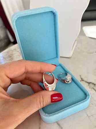 Сережки Saint Laurent у білому золоті Одеса