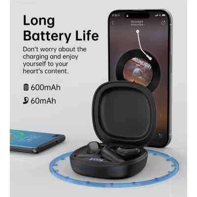 Наушники Choetech Open-ear з LED дисплеєм Black (BH-T25-BK) Винница