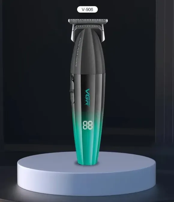 Професійний триммер для стрижки та оконтовки волосся VGR V-906 3 насадки (1 мм, 2 мм, 3 мм) Одеса - фото 2