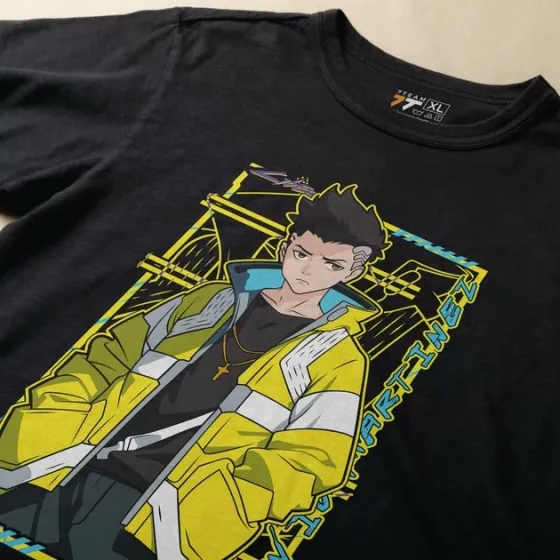 Футболка чоловіча з  принтом Cyber Punk David 2 Розмір 48 Anime1028 Дніпро
