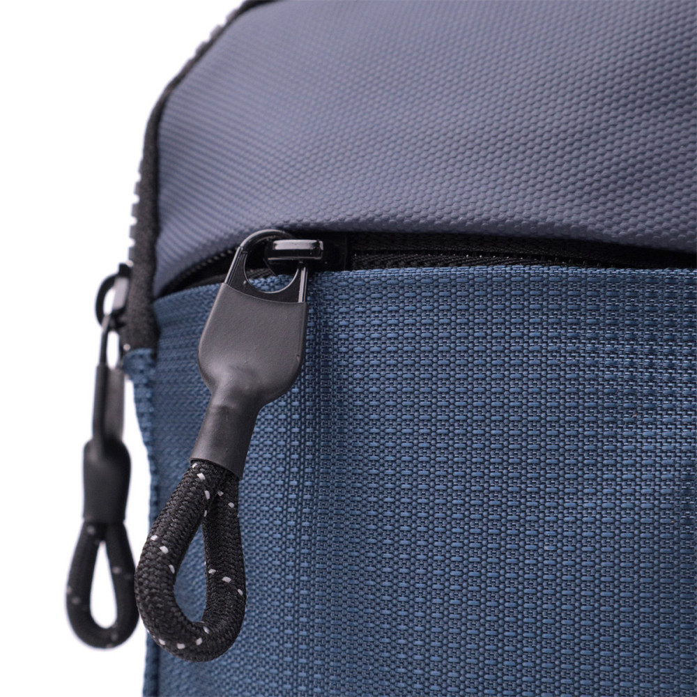 Мужская слинг сумка для путешествий из качественного текстиля Vintage 22870 Синий Киев - изображение 5