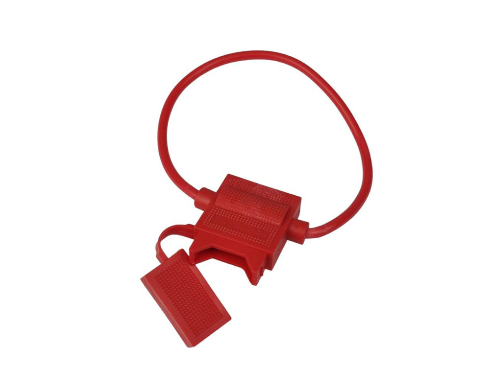 Разъем ЕВРО Предохранитель (красный резинов) навесной под Мукачево - изображение 2