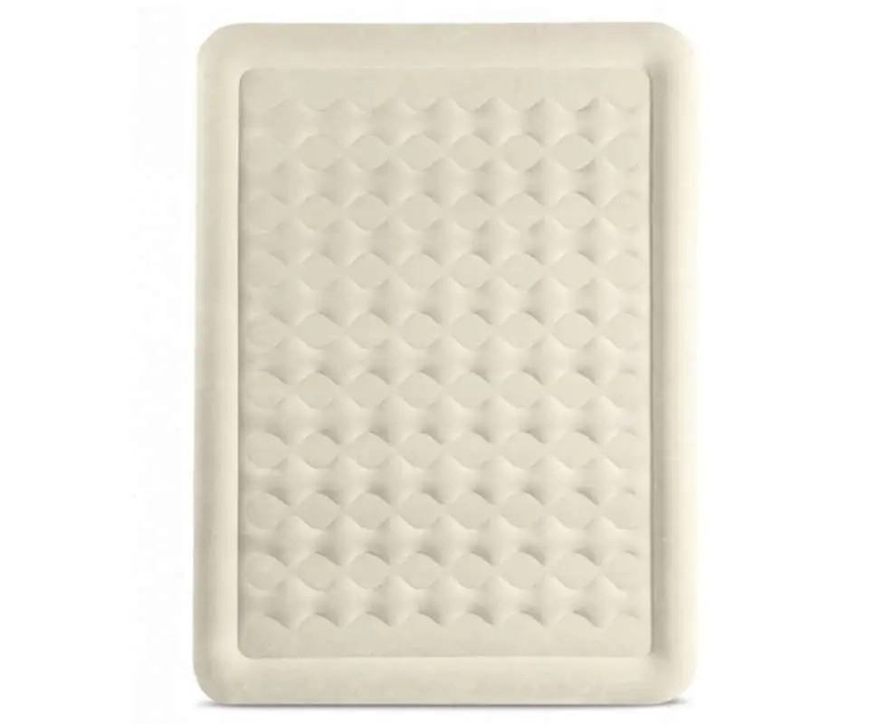 Надувне двомісне ліжко Intex з вбудованим електронасосом 203 х 152 х 46 см. бежеве Київ - фото 3