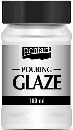 Фінішний лак "Pouring glaze", Прозорий, 100 мл, Pentart Київ