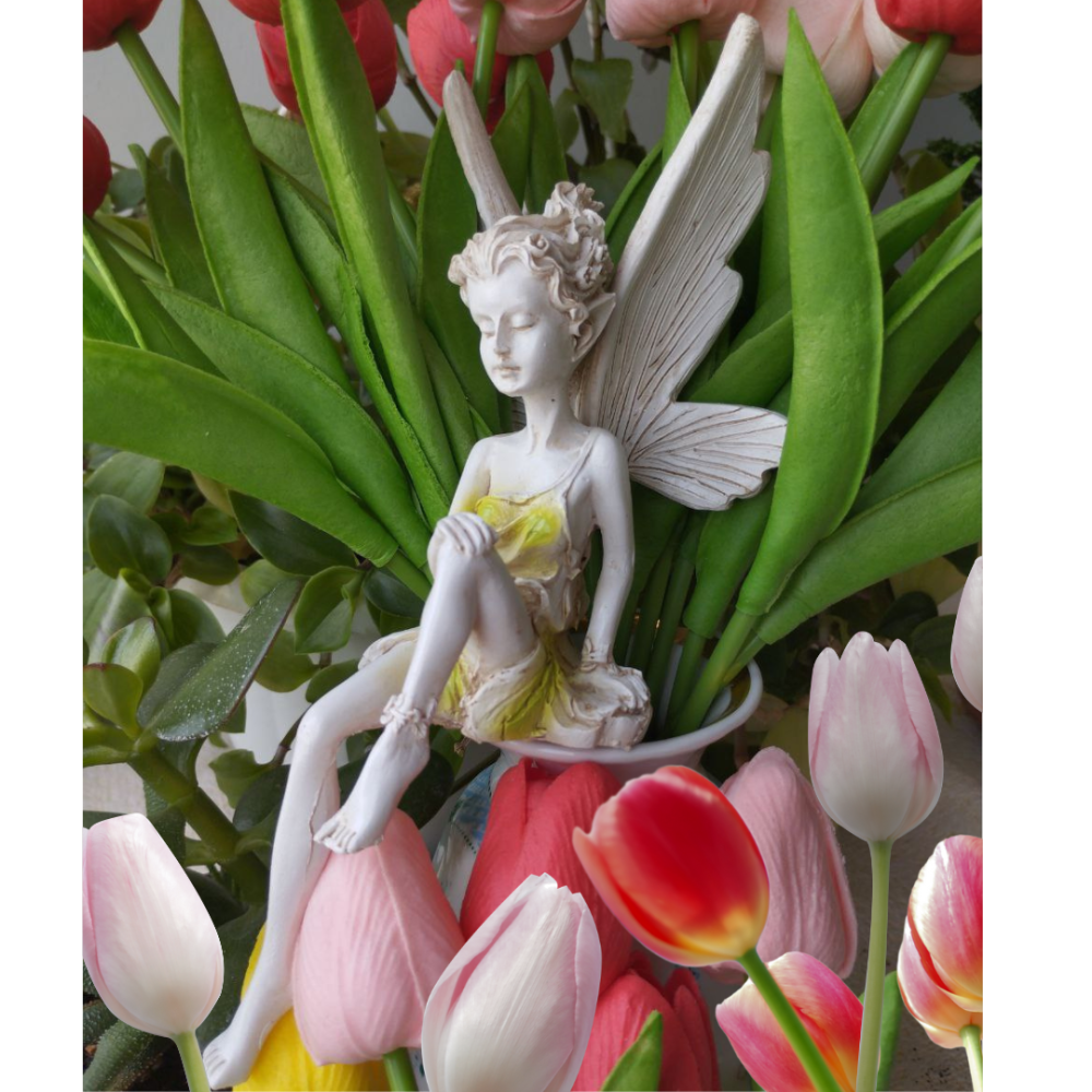 Садова фігурка Ельфа 22 см з полістоуну Одеса - фото 4