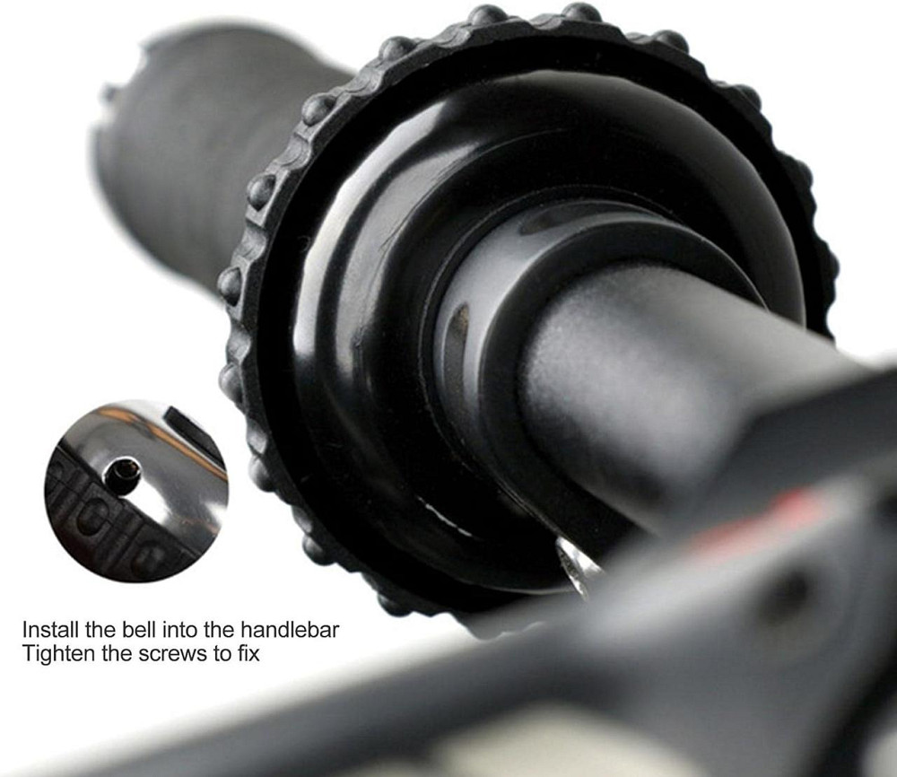 Звонок для велосипеда, вело звонок скрытый Feel Fit LD-007 черный Бровары - изображение 7