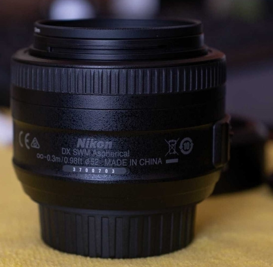 Объектив Nikon AF-S DX Nikkor 35mm f/1.8G. Киев - изображение 1