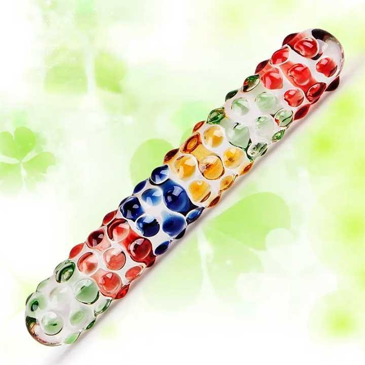 Скляний анально-вагінальний фалоімітатор Вінниця - фото 4