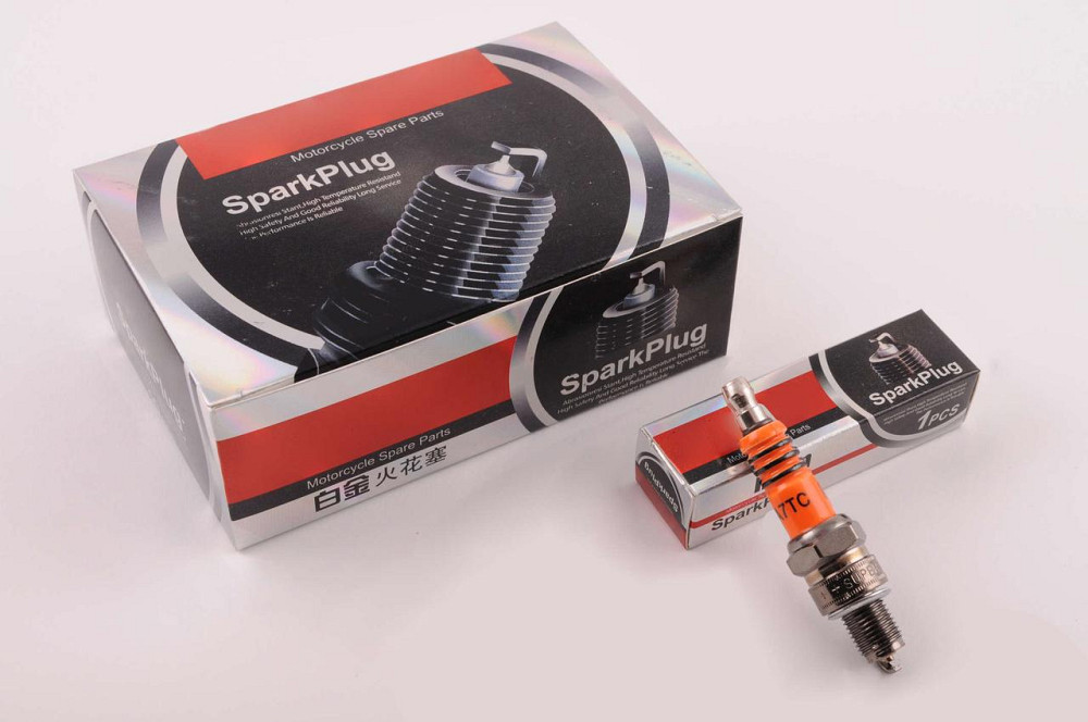 Свічка A7TC M10*1,00 12,7mm (скутер 4 Т Китай 50, мопед Дельта) Мукачево - фото 1