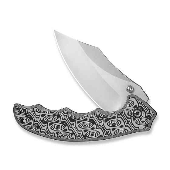 Нож складной туристический CivivI Pentad (8.8 см) Nitro-V / Micarta черный/белый Киев