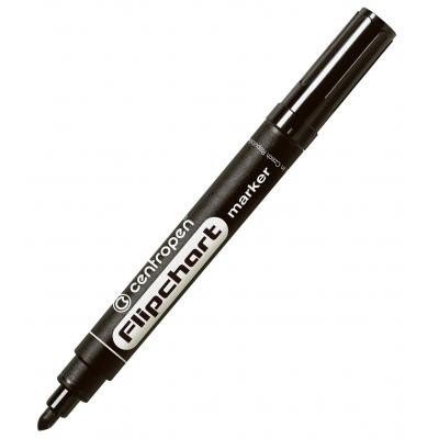 Маркер Centropen Flipchart 8550 2,5 мм, round tip, black (8550/01) Винница - изображение 2