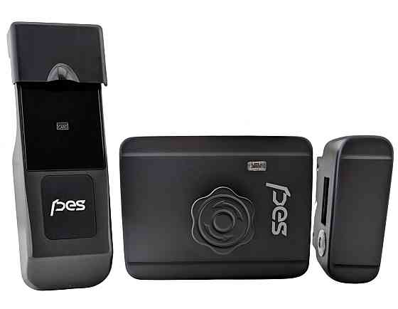 PES Gate чорний електромоторний замок для каліток Київ