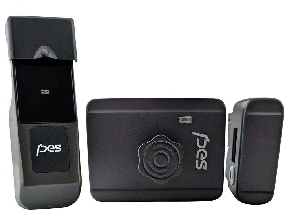 PES Gate чорний електромоторний замок для каліток Київ - фото 1