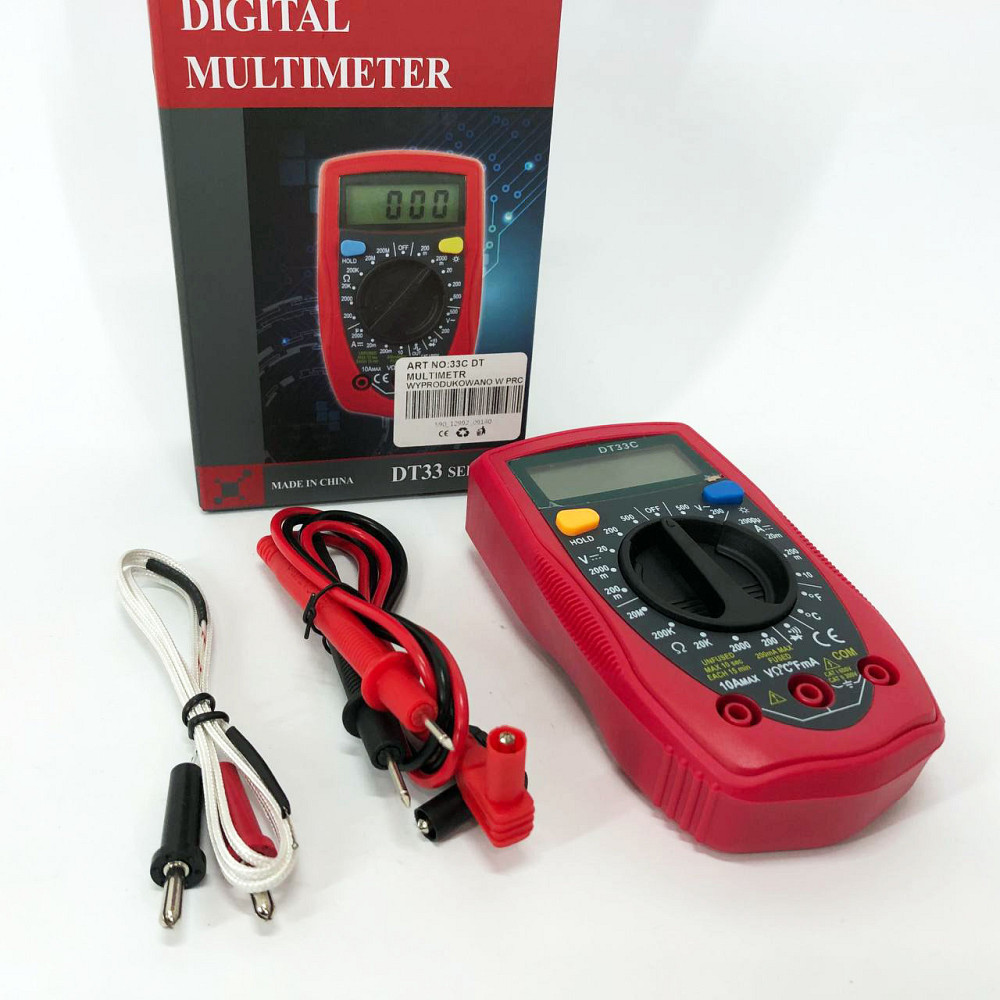 Качественный мультиметр 33 C DT DIGITAL, Универсальный мультиметр для электроники OM-85 Львов - изображение 5