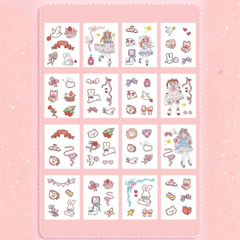 Блокнот с канцелярскими пренадлежностями,детский в подарочной упаковке набор для девочек 390х240 см,фиолетовый Каменец-Подольский - изображение 9