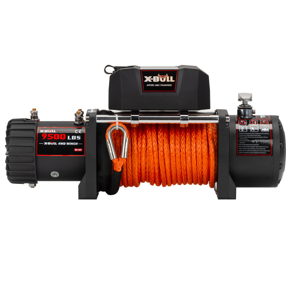 X-BULL 9500LBS Лебідка з синтетичною мотузкою Киев - изображение 1
