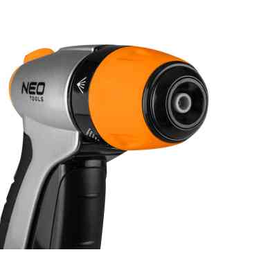 Дождеватель Neo Tools ручной, пистолетный, 3 функции, блокировка (15-705) Винница