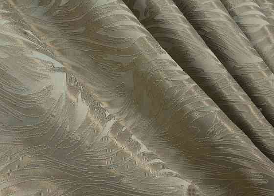 Комплект готовых штор VR-Textil Жаккард Magic № 1603ш Бежевый с золотистым 145х270 см 2 шт (33-0467) Киев