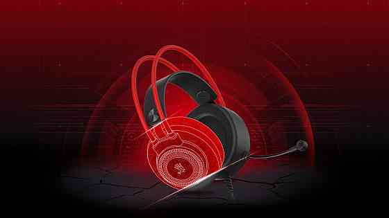 Гарнітура A4Tech Bloody G200 Black/Red чорний/червоний Харків