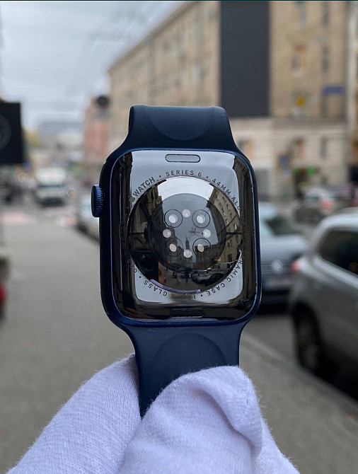 Apple Watch 6 44mm.Blue. Киев - изображение 6