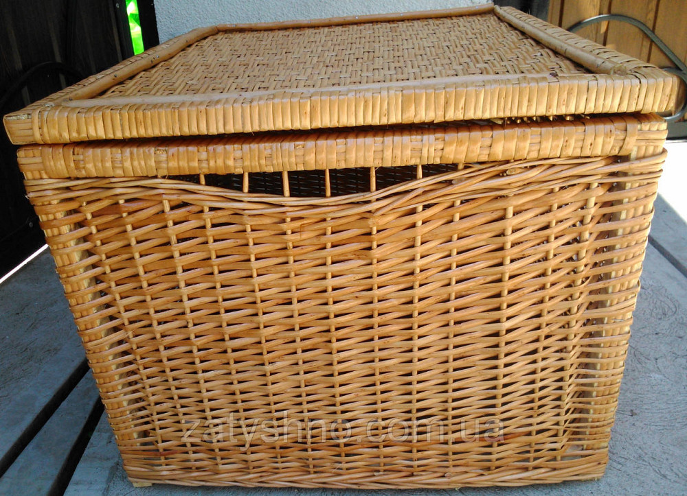 Скриня ящик із лози плетений Київ - фото 2
