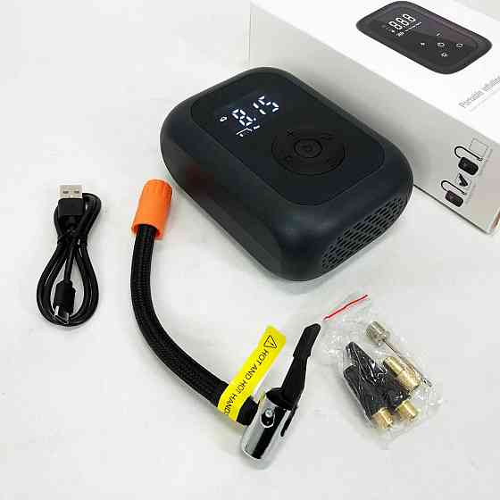 Портативный компрессор для машины CZK-4234 20 л, Автокомпрессор для подкачки колес XH-92 Киев