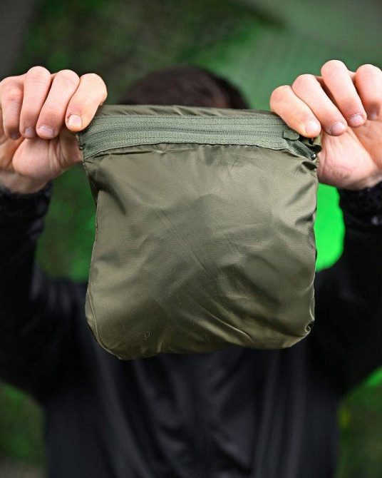 Ветровка  дождевик карман олива  ЛЛ6009 Одесса - изображение 6