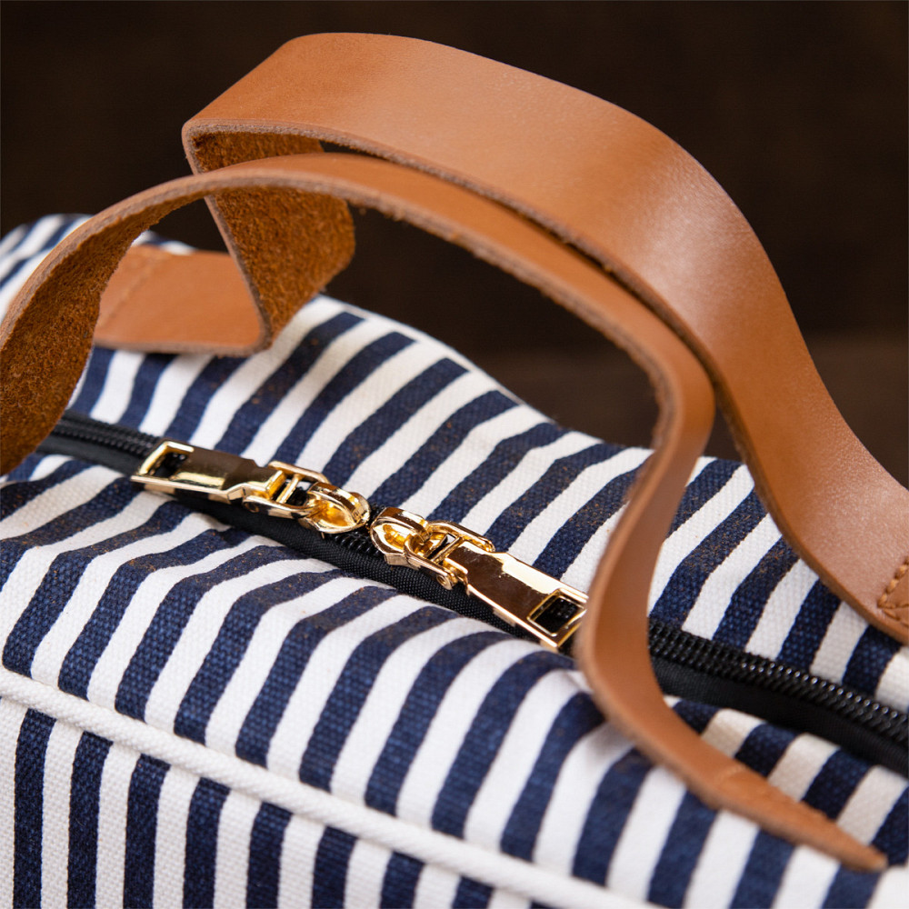 Сумка органайзер для подорожей текстильна Vintage 20651 Біла Київ - фото 3