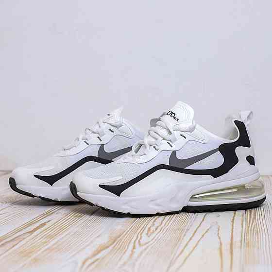 Кроссовки Nike 270 Сеточка Мужские Белые Найк с Амортизацией (размеры: 41,42,43,44,45) Видео Обзор - 53-3 Днепр