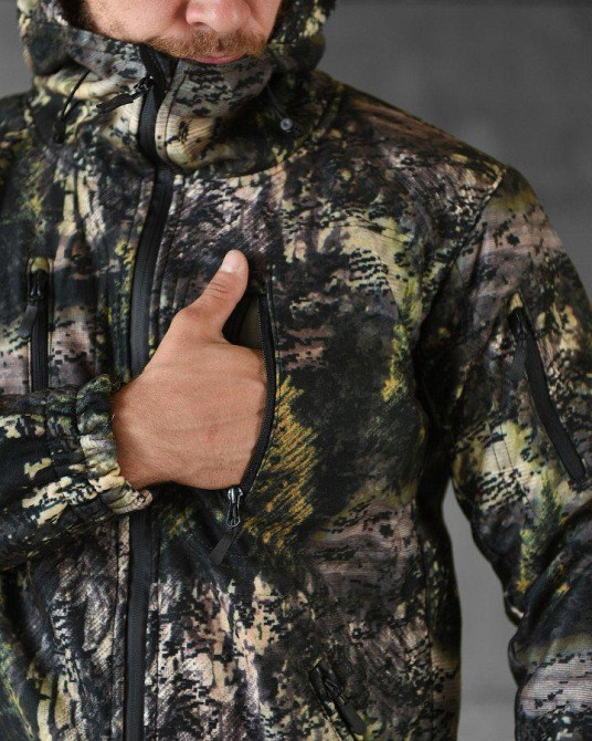 Тактический маскировочный  костюм софтшел SoftShell  permanent НП5039 Одесса - изображение 7