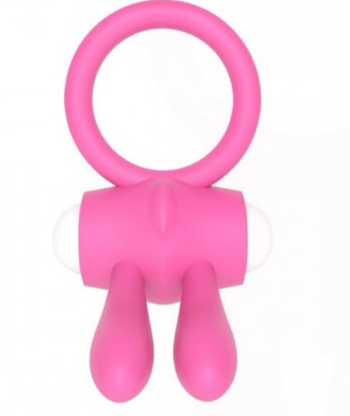 Ерекційне віброкольцо Power Clit Cockring, Pink Sex Aura Київ - фото 4