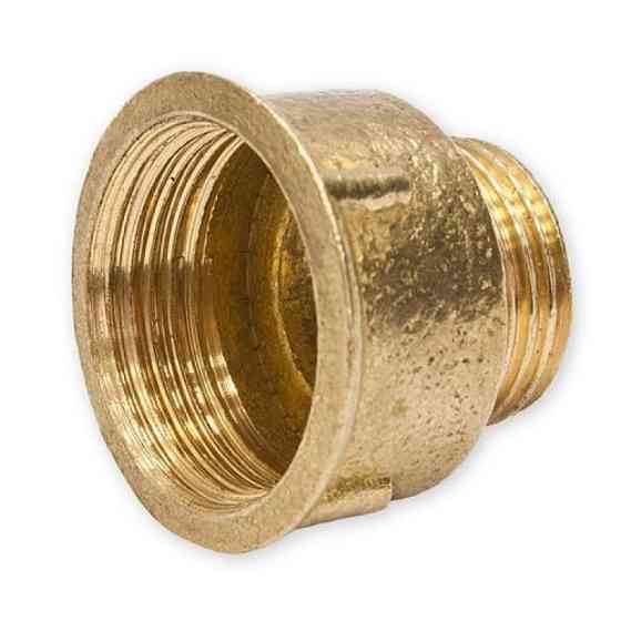 Перехідник 1/2''внутр х3/8''зовн Україна, латунь Харків