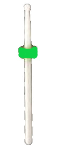 Насадка-фреза керамическая шарик, средняя зернистость Киев - изображение 1