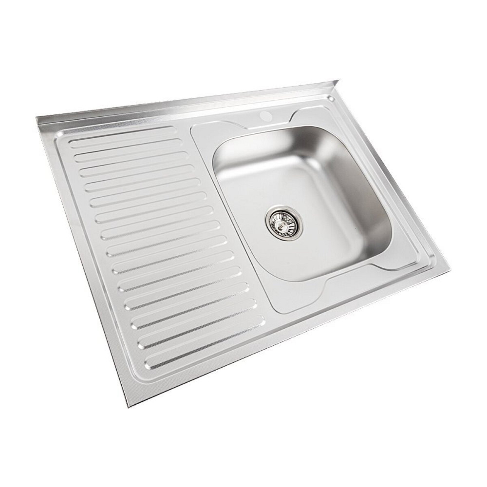 VALESO Кухонна мийка з нержавіючої сталі Valeso 8060 R ДЕКОР (0,7/160 мм) Киев - изображение 3