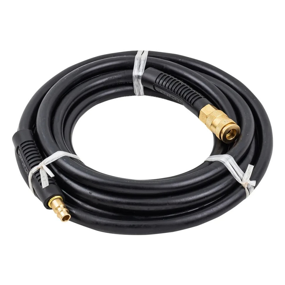 Шланг гумовий повітряний армований з фітингами 10мм х 15мм х 5м Rockforce RF-AHC-10/G Одеса - фото 1