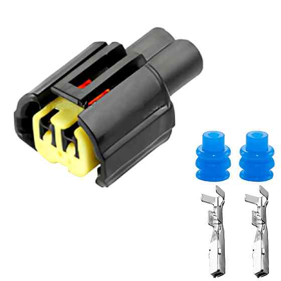 Роз'єм конектор 2-кон., Не Опознан По Номеру, 6189-7053, SUMITOMO Японія універс., Acura, Honda Київ