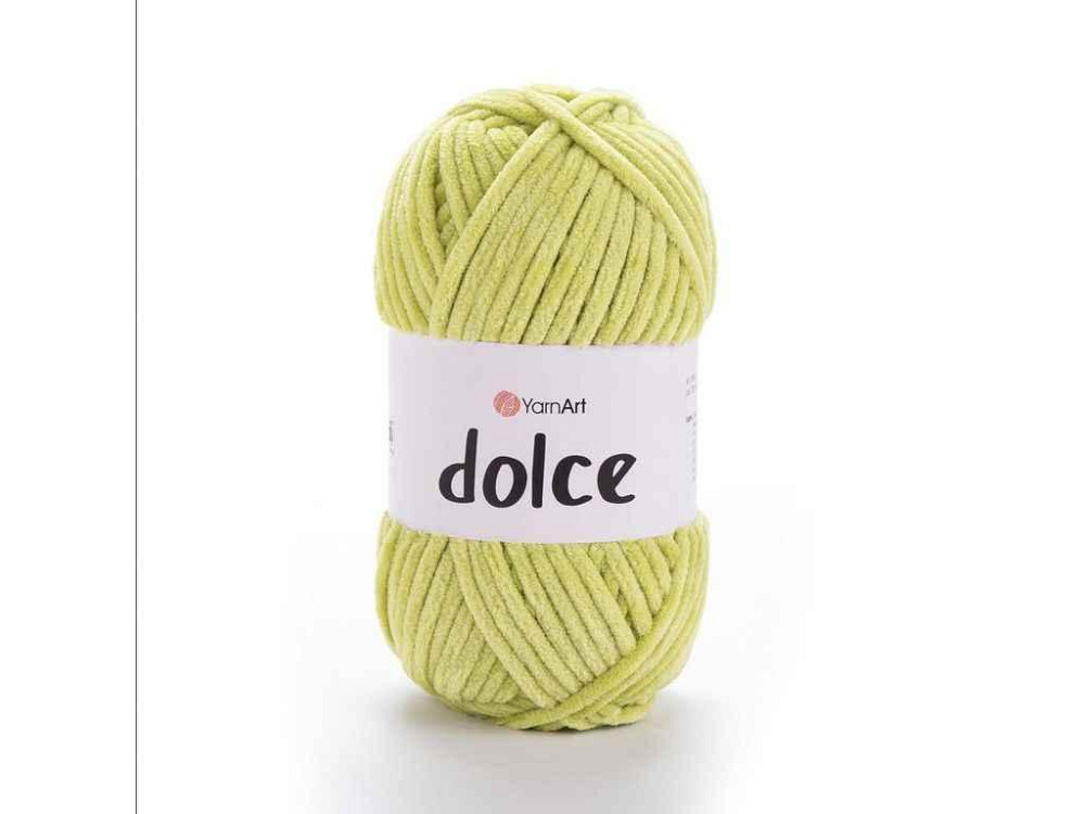 Пряжа Dolce салатовий 100% мікрополіестр 120м 100г 5шт/уп 799 ТМ YarnArt Київ - фото 1