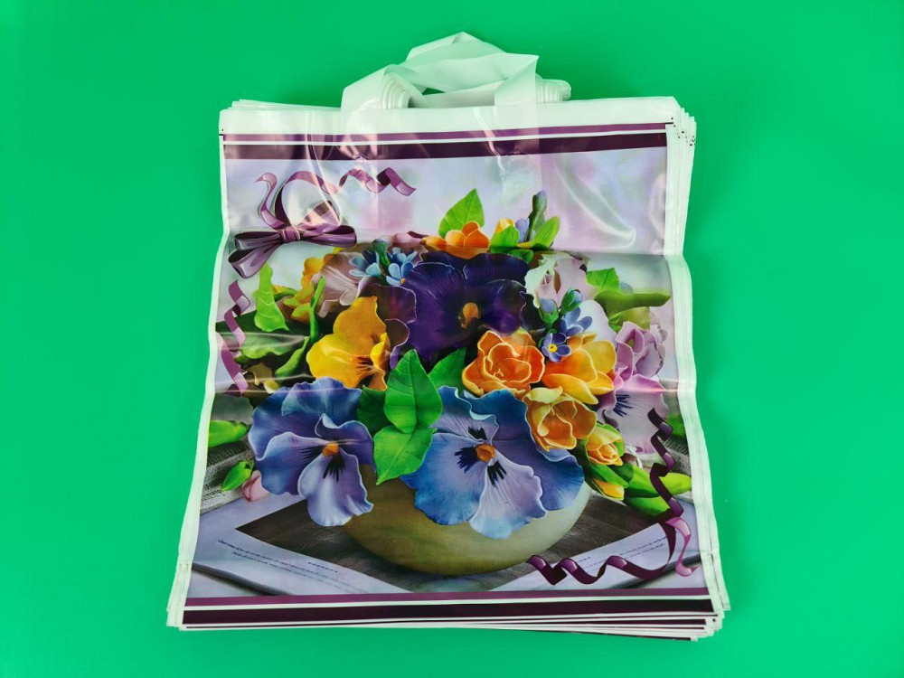 Пакет 32,5*35 петлева ручка Мальва Комсерв (25 шт.) Харків - фото 1