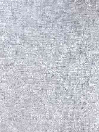 Шпалери вінілові на флізеліні гарячого тиснення DU&KA 1.06х10 вензель основа під штукатурку сірі коричневі Київ