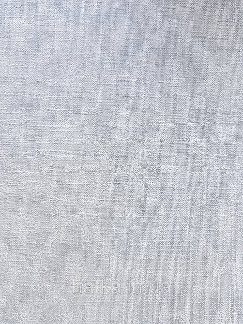 Шпалери вінілові на флізеліні гарячого тиснення DU&KA 1.06х10 вензель основа під штукатурку сірі коричневі Київ - фото 1