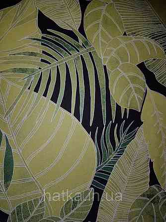 Шпалери флізелінові Khroma LAV106 LA VIE EN ROSE салатові і оливкові гілки листя Київ