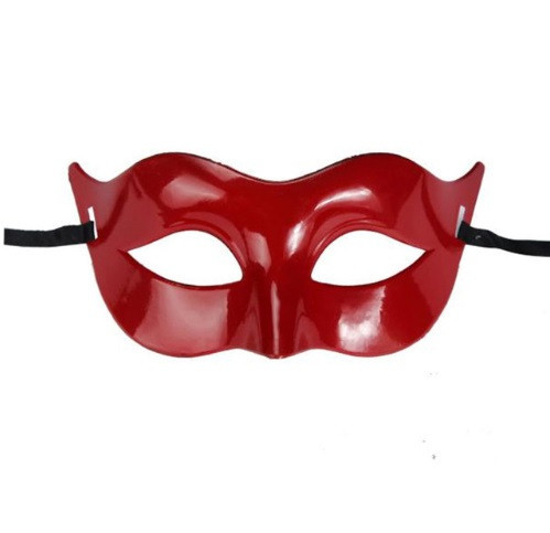 Маскарадна маска 22 на 8 см червоний Київ - фото 1