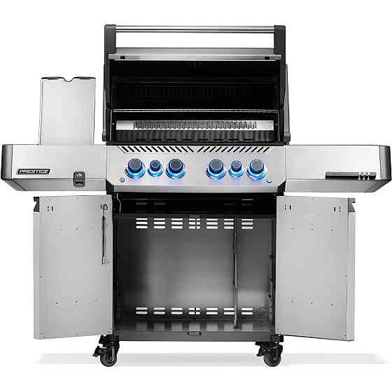 Газовий гриль Napoleon Prestige P 500 з бічною конфоркою Sizzle Zone та вертілем (69212) нерж сталь P500VRSIBPSS Код: 013837 Рівне