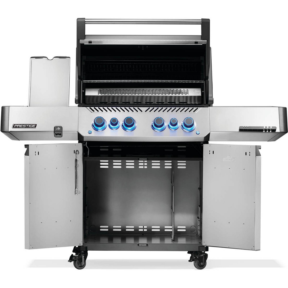 Газовый гриль Napoleon Prestige P 500 с боковой конфоркой Sizzle Zone и вертилём (69212) нерж сталь P500VRSIBPS Код: 013837 Ровно - изображение 4