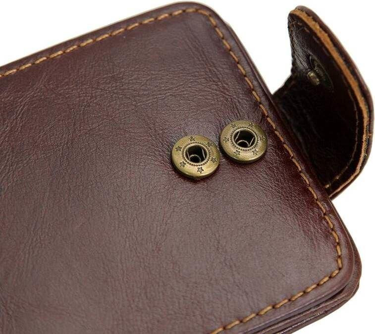 Кредитница чоловіча Vintage 14509 шкіряна Коричнева Київ - фото 18