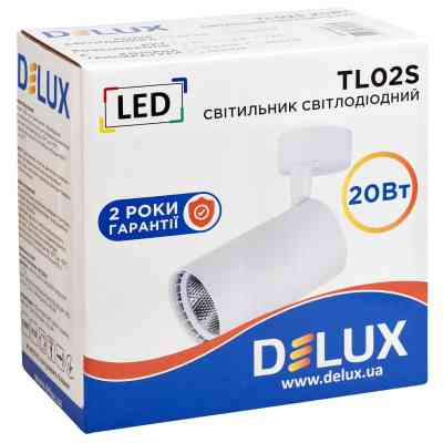 Спот Delux TL02S 20 Вт 4000K (90015900) Вінниця