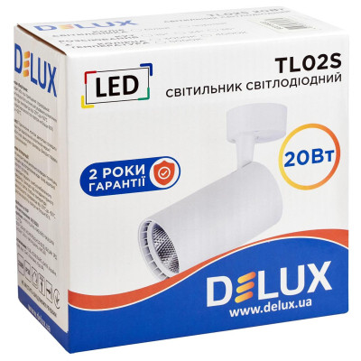 Спот Delux TL02S 20 Вт 4000K (90015900) Вінниця - фото 2