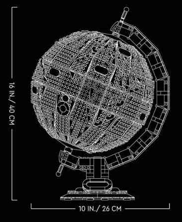Конструктор Глобус, 2585 деталей (21332) Київ