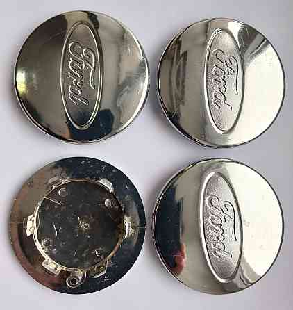 Ковпачки (заглушки) на диски Ford 70/50мм хром 4шт Киев