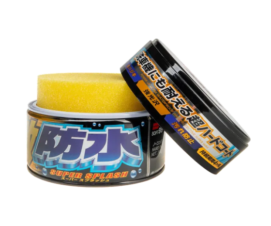 Синтетичний твердий віск SOFT99 Water Block Wax Black для темних авто 300 г Чортків